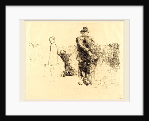 Lourdes, Transport of the Paralyzed by Jean-Louis Forain