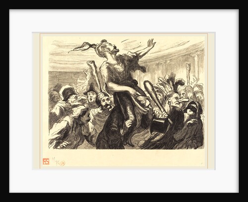 La Mi-Careme-Au bal de l'Opera, 1868 by Etienne