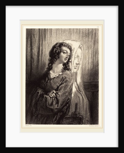 The Model and the Figure (La sculpture monumentale), 1847-1856 by Paul Gavarni