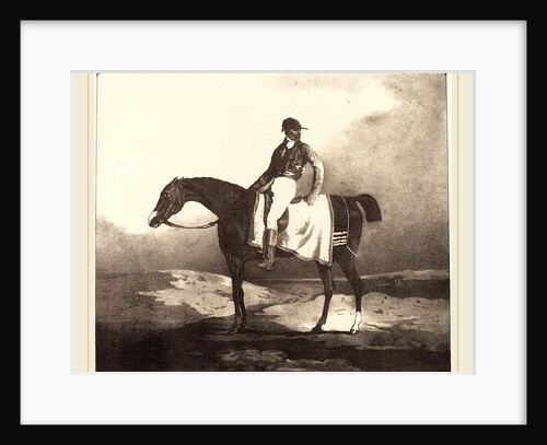 British Horse and Jockey by Louis-Pierre-Marie Courtin