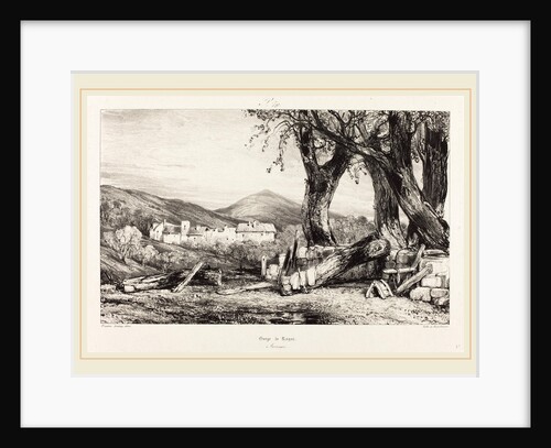 Gorge de Royat, Auvergne by Eugène Isabey
