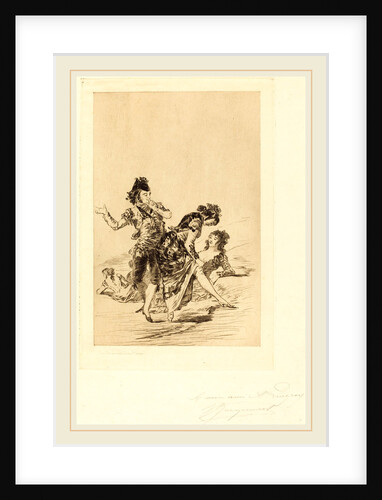 Spanish Scene, 1863 by Jules-Ferdinand Jacquemart