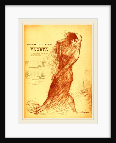 Fausta, 1899 by Charles-Lucien Léandre