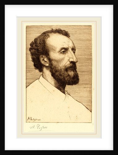 Jules Dalou, 2nd plate by Alphonse Legros