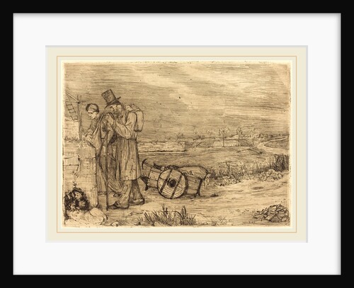 Vagabonds of Montrouge by Alphonse Legros