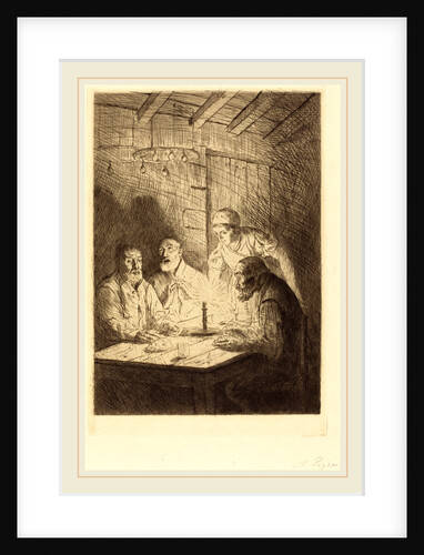 Supper of the Poor by Alphonse Legros