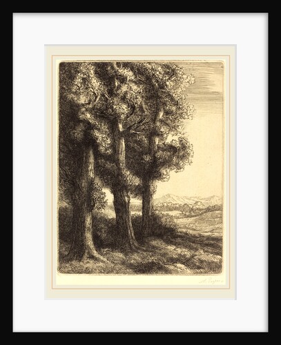 Corner of a Wood by Alphonse Legros