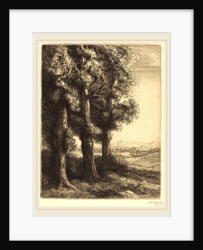 Corner of a Wood by Alphonse Legros