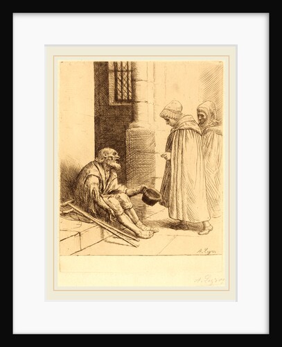 Charity by Alphonse Legros