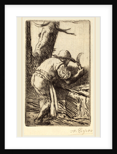 Fagot-cutter by Alphonse Legros