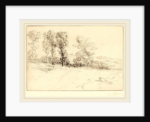 Meadow in Sunshine by Alphonse Legros