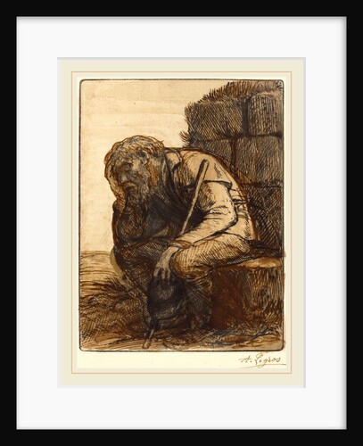 Desperate Man by Alphonse Legros