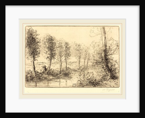 Near the Mill by Alphonse Legros