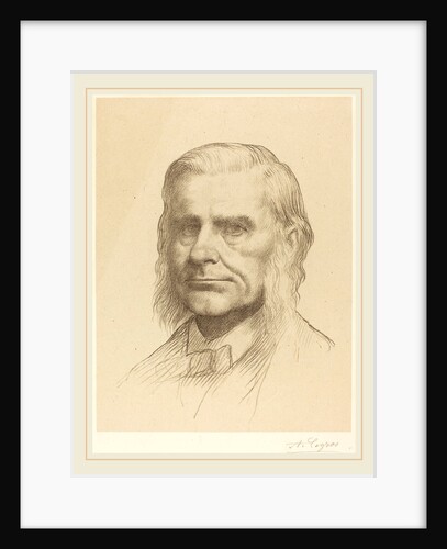 Professor Huxley, 2nd plate by Alphonse Legros
