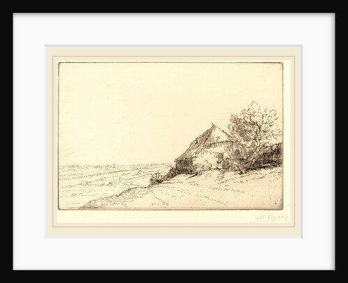 Hovel on a Hillside by Alphonse Legros