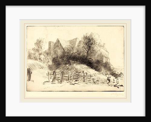 Old Inn by Alphonse Legros