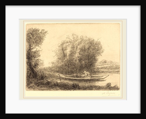 Bend in the River by Alphonse Legros