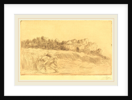 Harvesters (Les moissoneurs) by Alphonse Legros