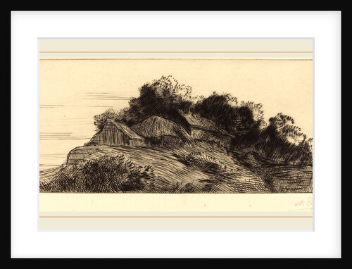 Landscape by Alphonse Legros