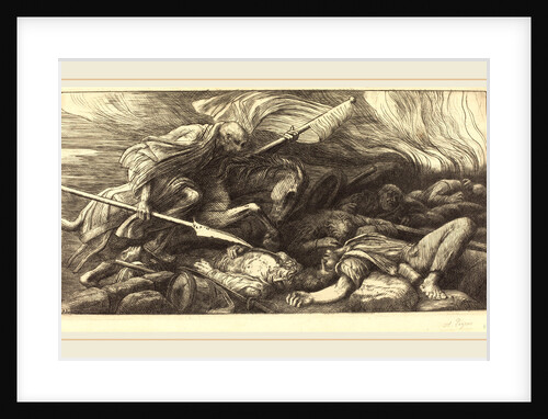 The Triumph of Death: After the Battle by Alphonse Legros