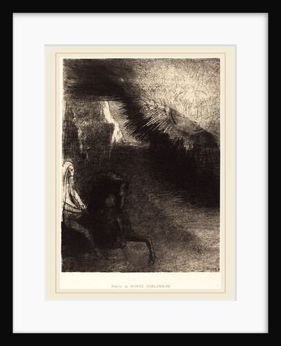 Pélerin du monde sublunaire, 1891 by Odilon Redon