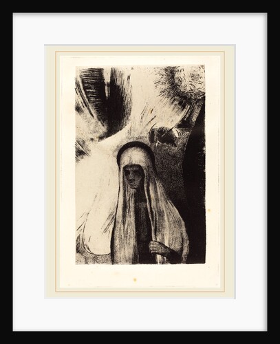 La Vieille: Que Crains-tu? Un large trou Noir! Il est vide peut-etre?, 1896 by Odilon Redon