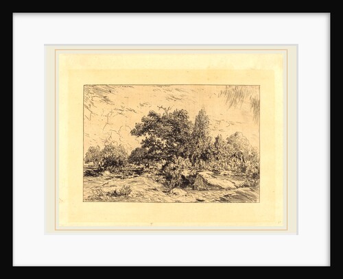 Vue du Plateau de Bellecroix by Théodore Rousseau