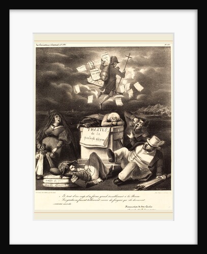 Résurrection de don Carlo, 1830s by Benjamin Roubaud