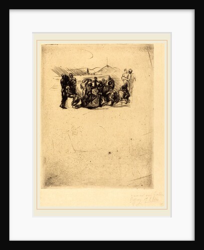 La Ronde, probably 1883 by Auguste Rodin
