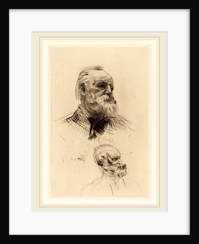 Victor Hugo, De Trois Quarts, 1884 by Auguste Rodin