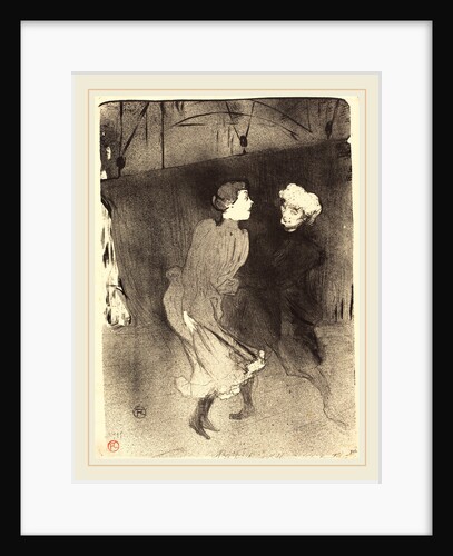 Dress Rehearsal at the Folies-Bergere, 1893 by Henri de Toulouse-Lautrec