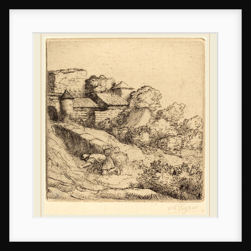 Little Burner of Grass by Alphonse Legros