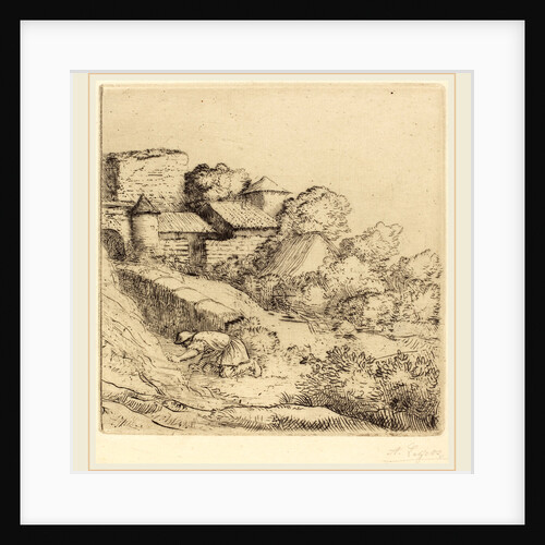 Little Burner of Grass by Alphonse Legros