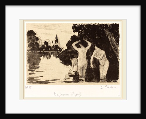 Baigneuses, c. 1895 by Camille Pissarro