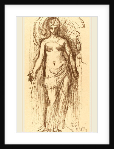 Study of a Woman, 1895 by Pierre Puvis de Chavannes