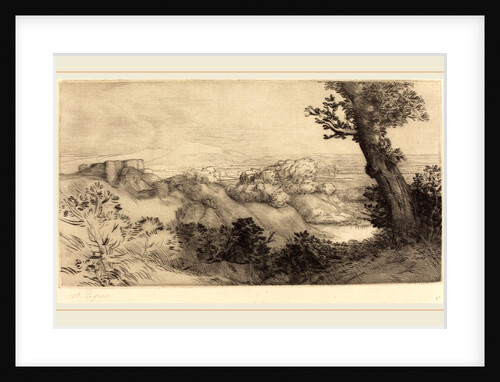 Top of the Hill by Alphonse Legros