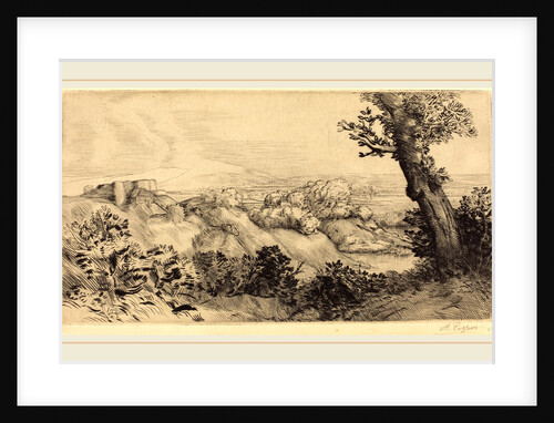 Top of the Hill by Alphonse Legros