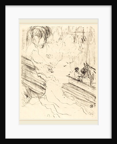 Emilienne d'Alençon, 1896 by Henri de Toulouse-Lautrec