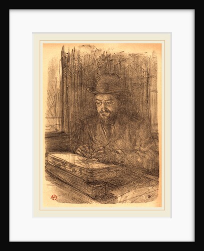 The Fine Printmaker Adolphe Albert, 1898 by Henri de Toulouse-Lautrec
