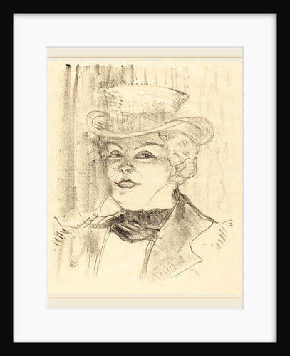 Mme. Réjane, 1898 by Henri de Toulouse-Lautrec