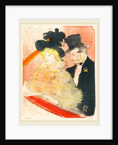 At the Concert, 1898 by Henri de Toulouse-Lautrec