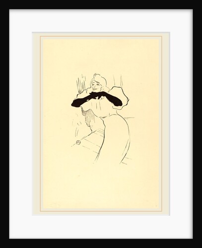 Yvette Guilbert: Linger, Longer, Loo by Henri de Toulouse-Lautrec