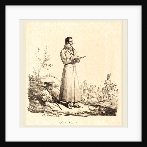 Carle Vernet, Full-Length, 1818 by Horace Vernet