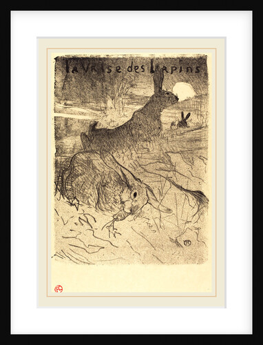 La valse des lapins, 1895 by Henri de Toulouse-Lautrec