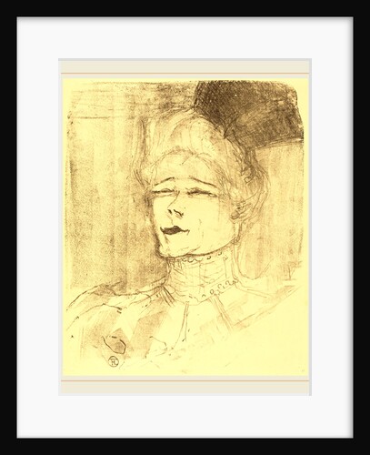 Jeanne Granier, 1896 by Henri de Toulouse-Lautrec