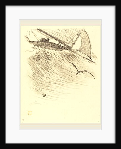 Les hirondelles de mer, 1895 by Henri de Toulouse-Lautrec