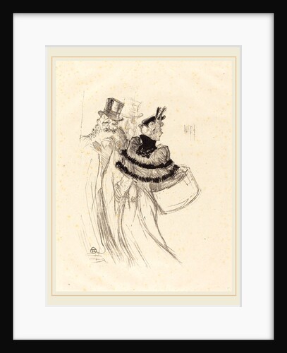 The Old Gentlemen, 1894 by Henri de Toulouse-Lautrec