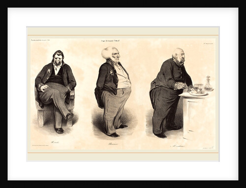 Comte Portalis-Duc de Bassano-Comte de Montlosier, 1835 by Comte Portalis-Duc de Bassano-Comte de Montlosier