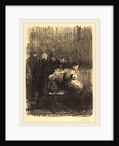 Recess of the Hearing, 1914 by Jean-Louis Forain