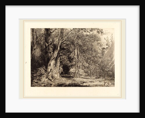 Flooding in the Forest of the Ile Séguin, 1833 by Paul Huet